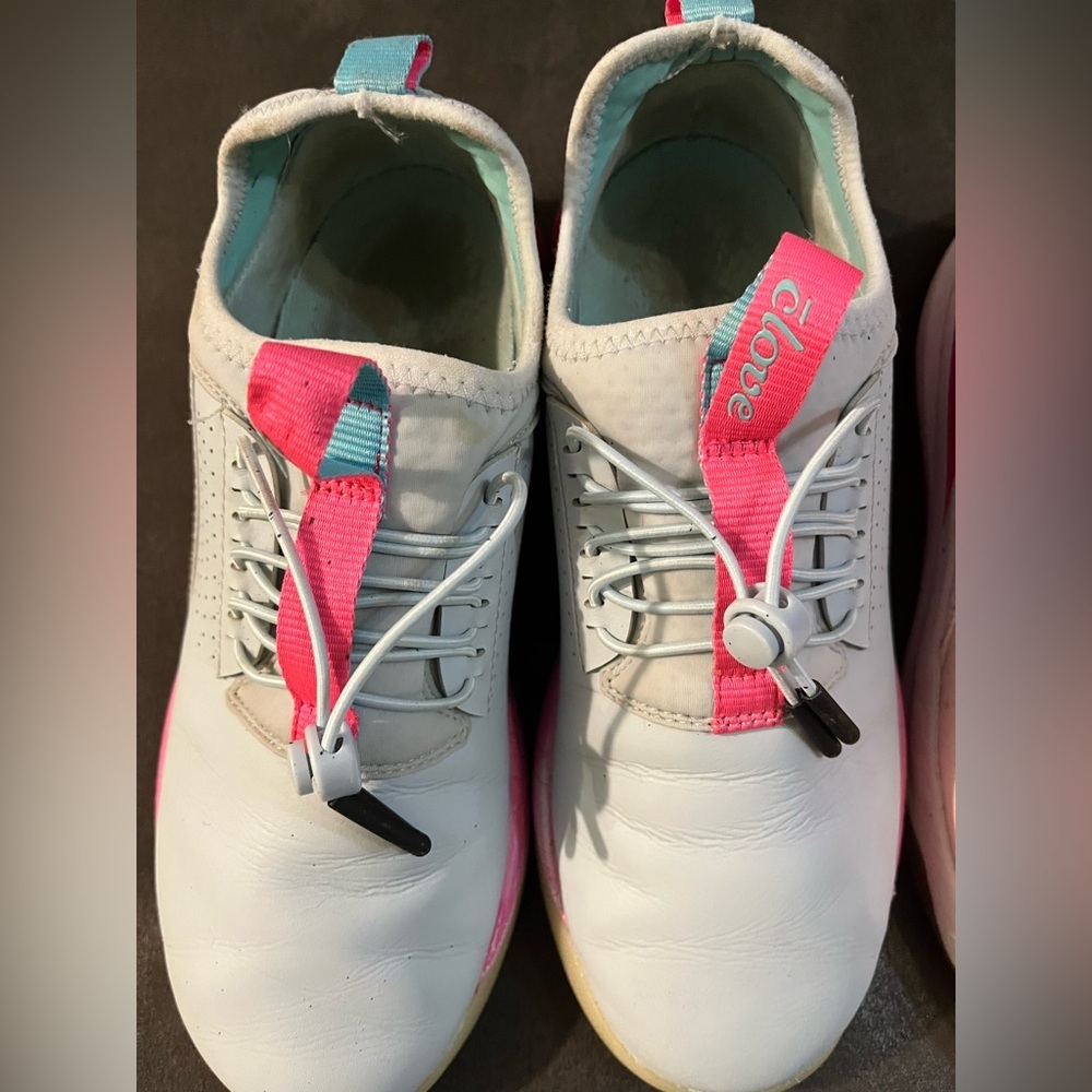 Clove Women's Sneakers - Pink White Blue Size 7.5 Lot Of 2 - Picture 6 of 12